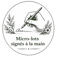 Pictogramme Micro-lots signés à la main