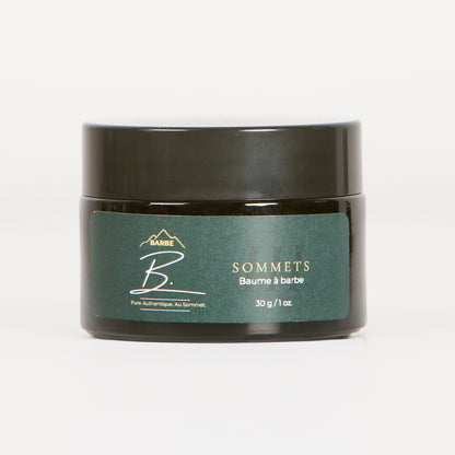 Baume à barbe haute tenue Sommets de Barbe B, 30 g