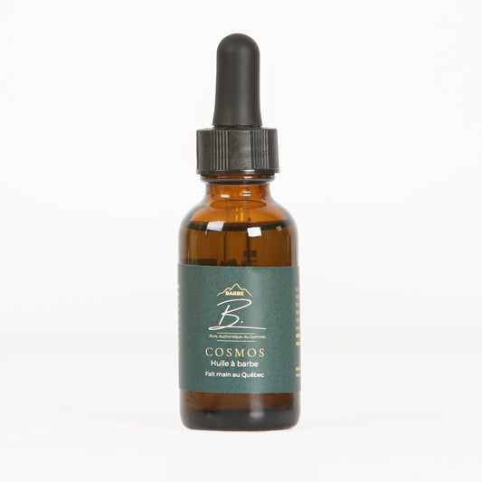 Huile à barbe gainante Cosmos de Barbe B, 30 ml