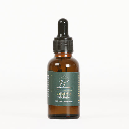 Huile à barbe nourrissante Zénith de Barbe B, 30 ml